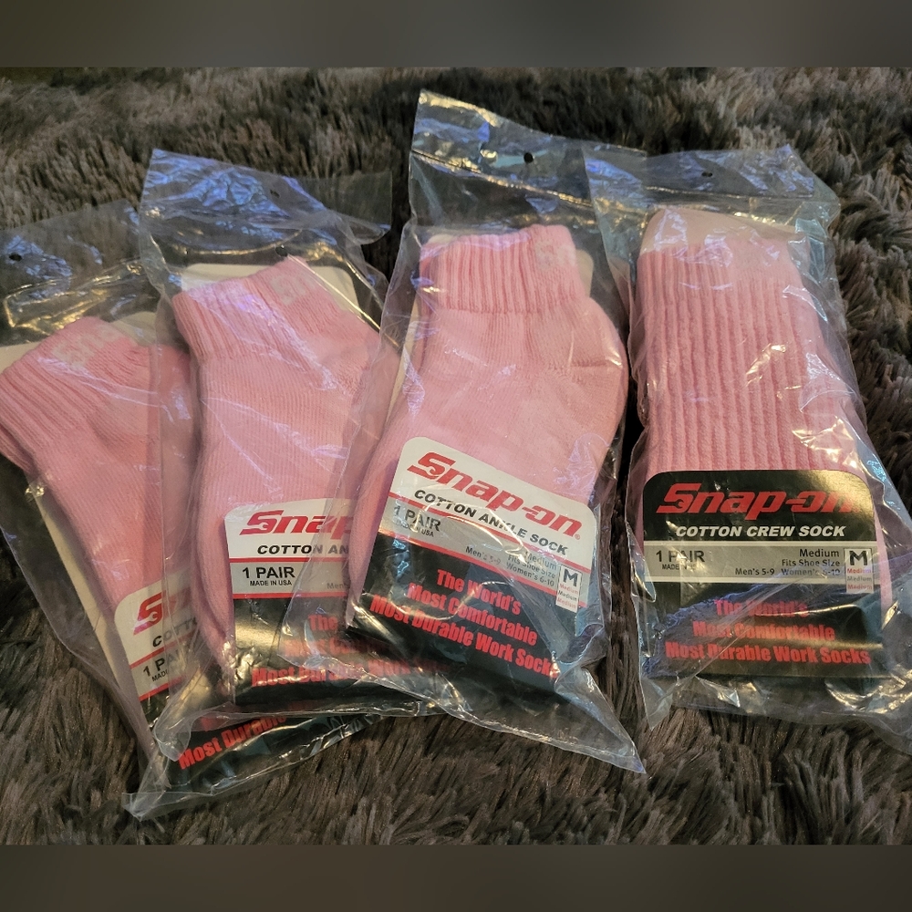 Ladies snap-on socks lot